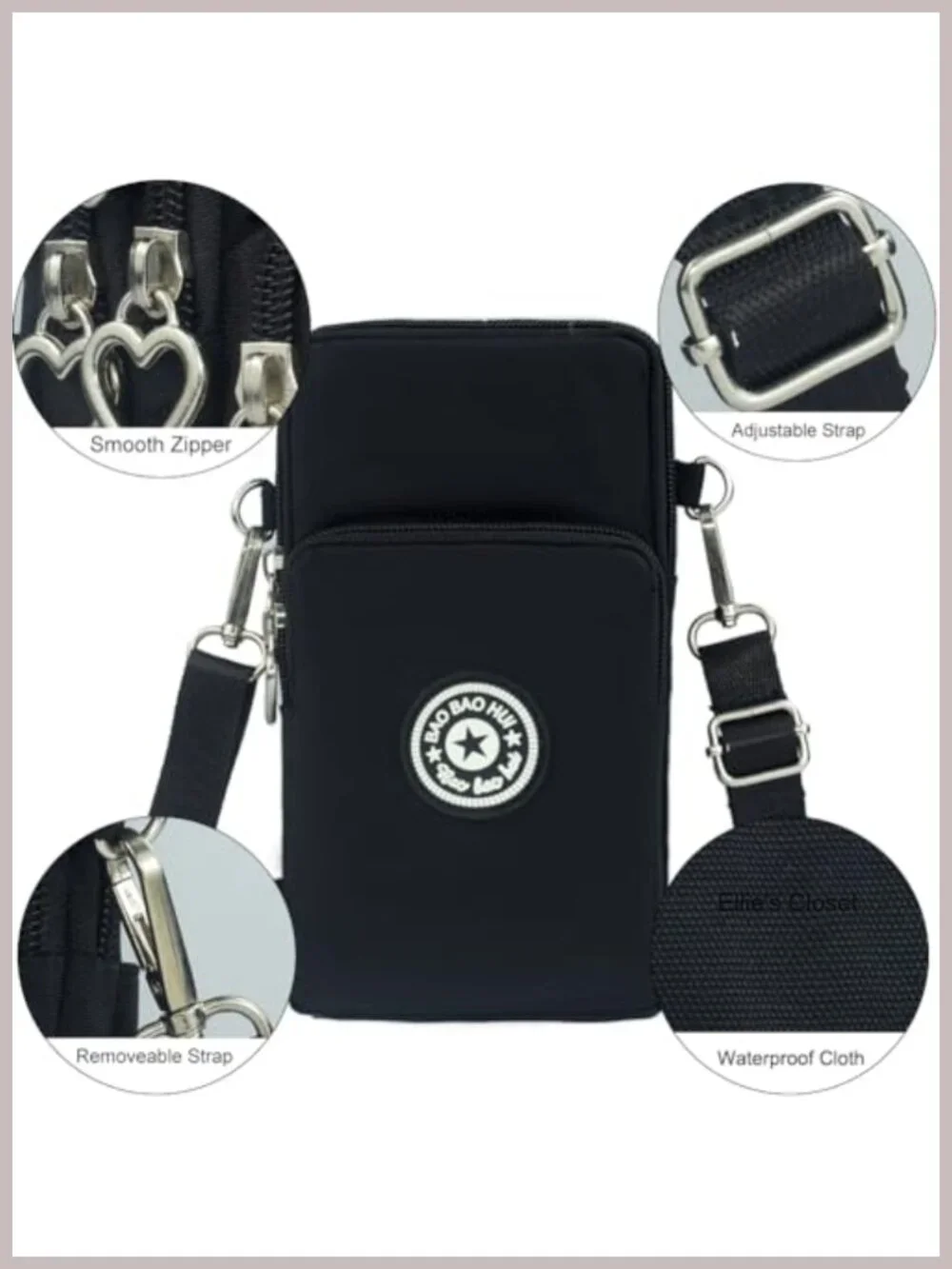 N/A compact nylon